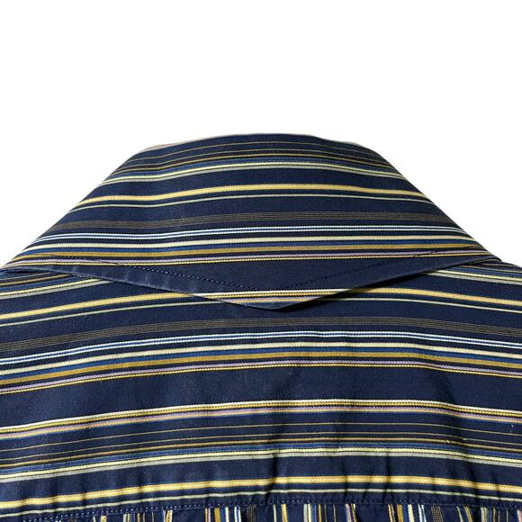 English Laundry Men's Striped Button Down Shirt Size 15.5 (2837) - Picture 6 of 7